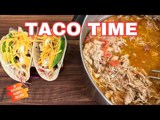 Shredded Mexican Chicken: Easy Recipe for Tacos