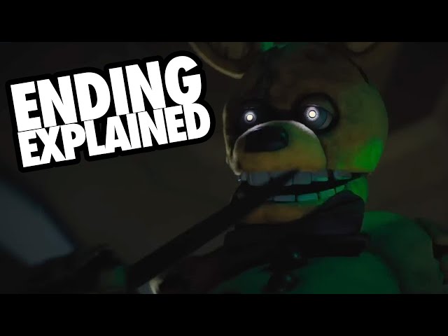 FIVE NIGHTS AT FREDDY'S (2023) Ending Explained