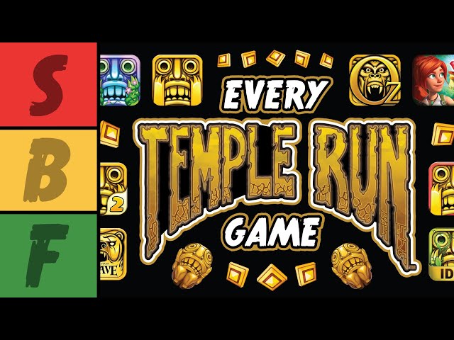 I played and ranked EVERY Temple Run Game so you don’t have to...