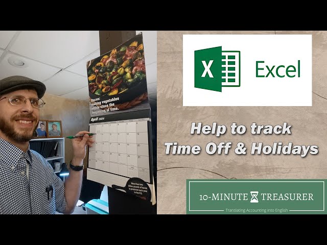 Spreadsheet for tracking Paid Time Off and Holidays