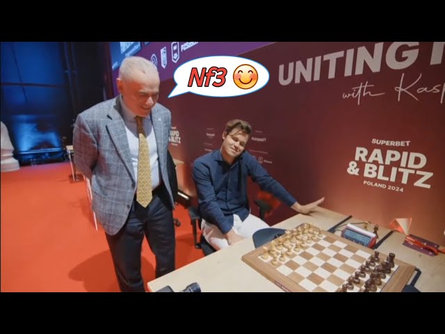 Magnus Carlsen vs Gukesh | Superbet Rapid & Blitz Poland 2024