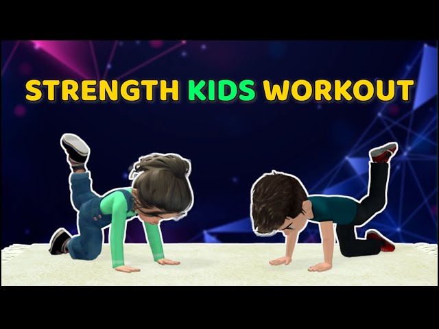 15-Min STRENGTH Kids Workout That Builds More Than MUSCLES