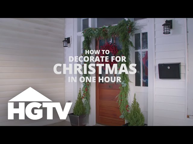 1-Hour Christmas Decorations | HGTV