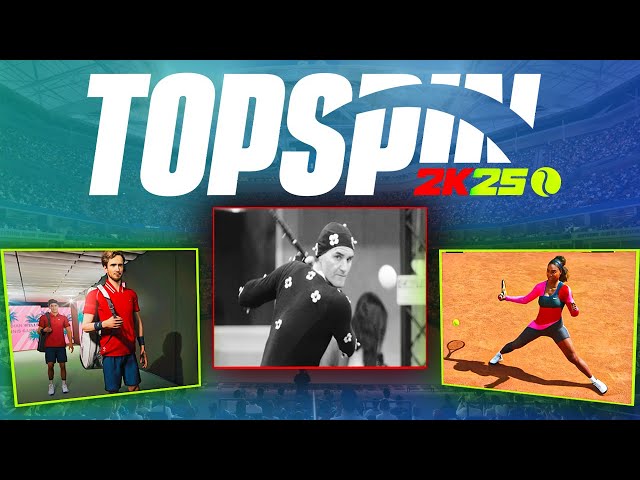 The Topspin 2k25 Gameplay Showcase DELIVERED! (Breakdown)