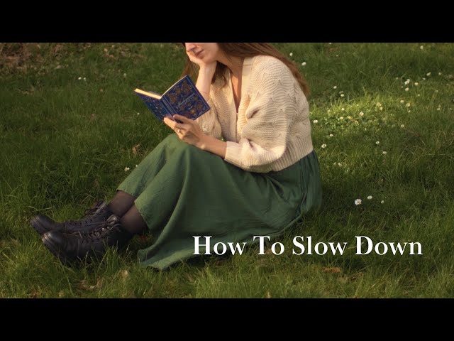 How To Slow Down And Start Living | On the cusp of Spring - gentle living in English countryside