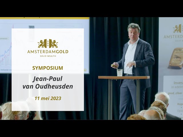 Presentatie Jean Paul van Oudheusden tijdens Symposium AmsterdamGold 11 mei 2023