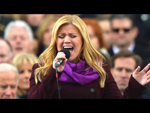 Kelly Clarkson's EPIC "My Country, 'Tis of Thee" 2013 Presidential Inauguration Performance