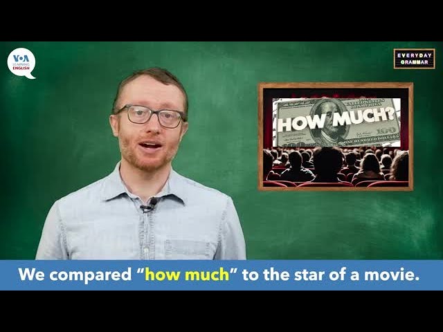Everyday Grammar TV: Grammar, Economy - Prices, Part 2