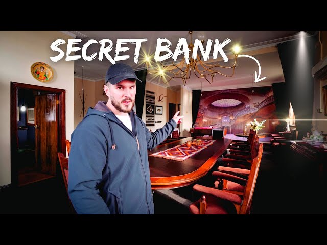 Overnight Stay Inside An Old Bank | The Secret Bank Society Airbnb Tour! (15 Mins from Derby..)