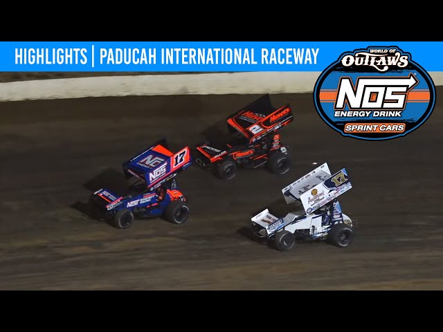 World of Outlaws NOS Energy Drink Sprint Cars | Paducah Int'l Raceway | April 19, 2024 | HIGHLIGHTS