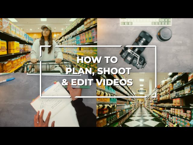 How to Create Videos That STAND OUT | Plan, Shoot, Edit, Grow