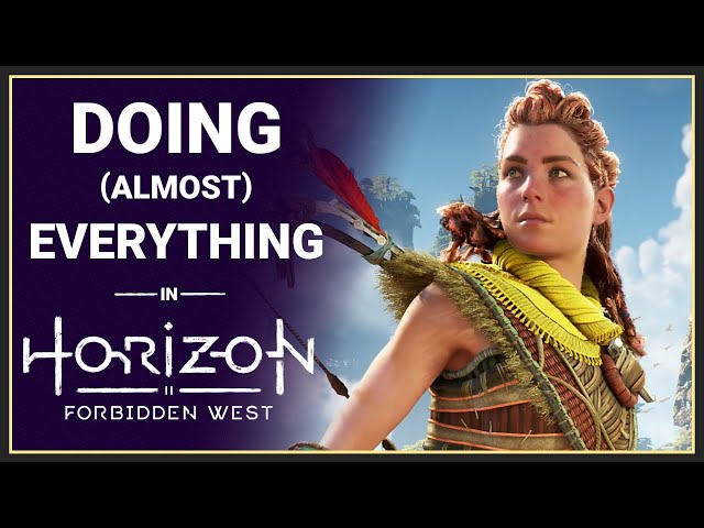 I Did (Almost) Everything in Horizon Forbidden West. Here's My Review (Spoiler-Free)