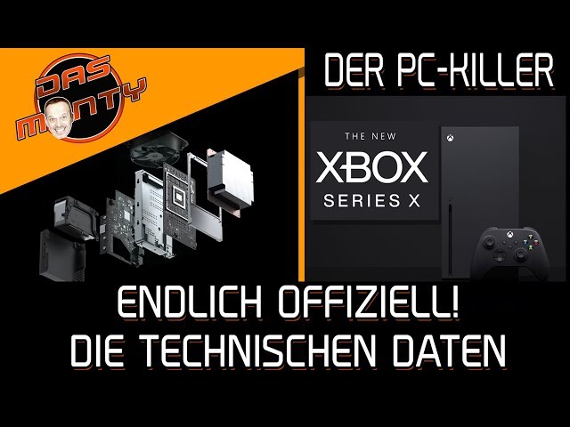 Xbox Series X - OFFIZIELLE Technische Daten | Der PC-Killer | DasMonty