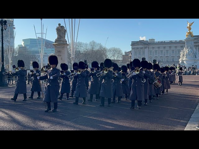 Changing The Guard Friday 19th January 2024 - The Bands of the Grenadier and Welsh Guards