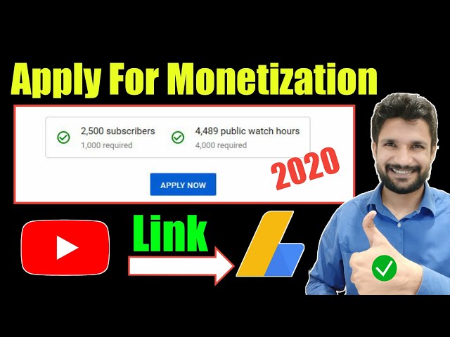 How To Apply For Monetization in 2020 | after completed 1000 Subscribers and 4000 hours watch time