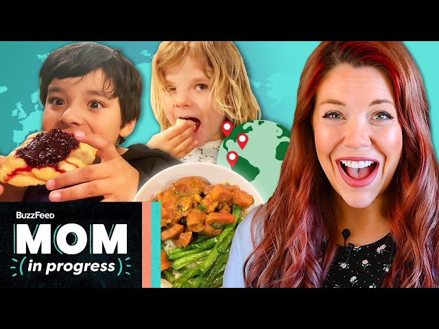 We Ate Meals From Around The World (Part 2) • Mom In Progress