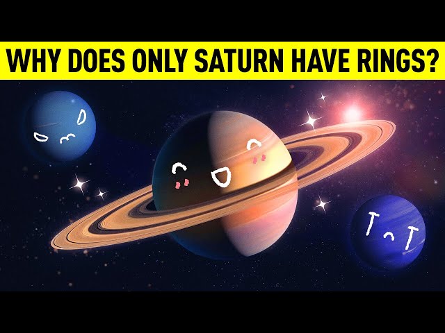 Only Saturn Has Such Colossal Rings, Here's Why