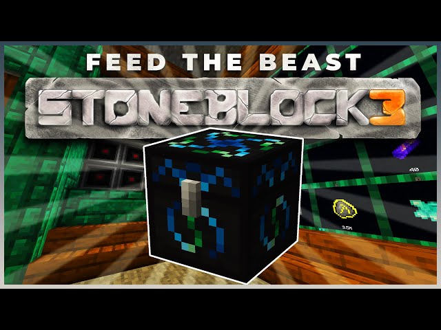 FTB Stoneblock 3 Creative Flight and Energy Condenser MK2 - EP9