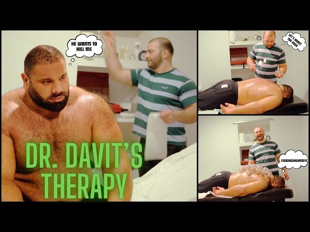 Levan's Wrist Is Getting Stronger - Sport Massage from Davit Arabuli [with subtitles]
