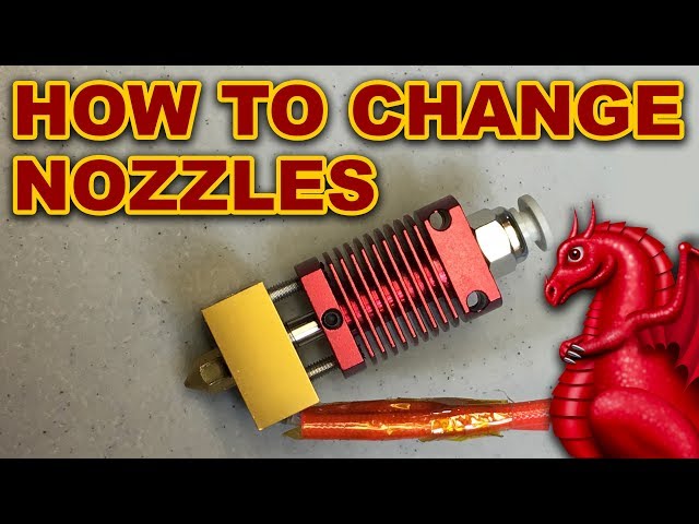 Changing Nozzles & Bowden Tubes