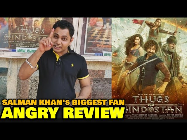Salman Khan's Biggest Fan REVIEW On Thugs Of Hindostan | Amitabh Bachcha, Aamir Khan, Katrina Kaif