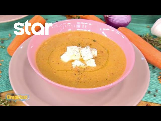 Σούπα με καρότο & φακές με φέτα | Σταύρος Βαρθαλίτης