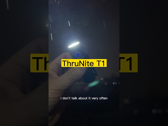 ThruNite T1 #flashlight #review
