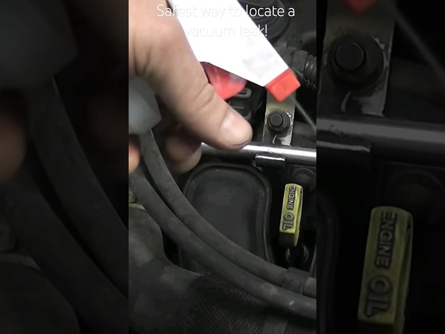 How To Pinpoint a Vacuum Leak [the safe way]