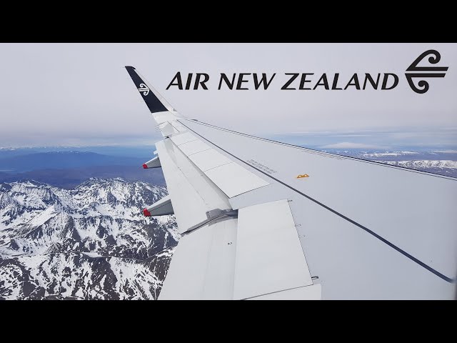 Air New Zealand Airbus A320-232 Scenic Takeoff at Queenstown Airport