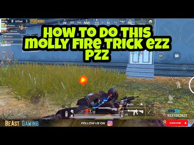 How to do Molly Glitch in PUBG Mobile Live