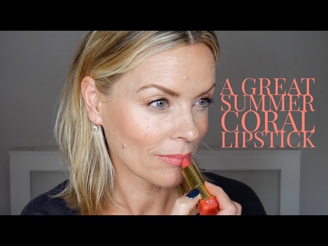 A great summer Coral lipstick