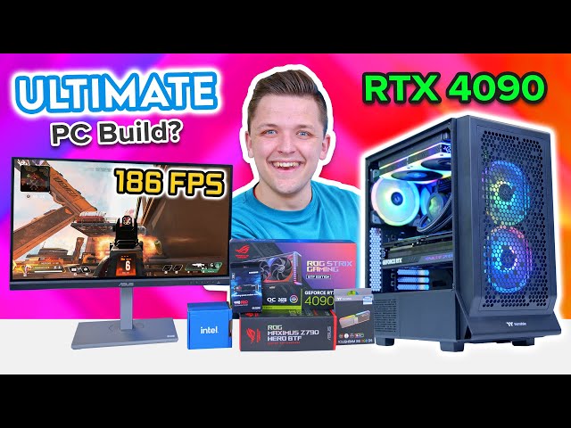 Building an RTX 4090 Gaming PC with Zero Cables! 👌 [The ULTIMATE Build for 2024?]