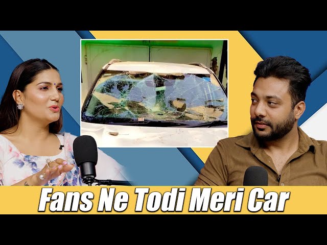 Fans Ne Todi Sapna Chaudhary Ki Gaadi | RealTalk Clips