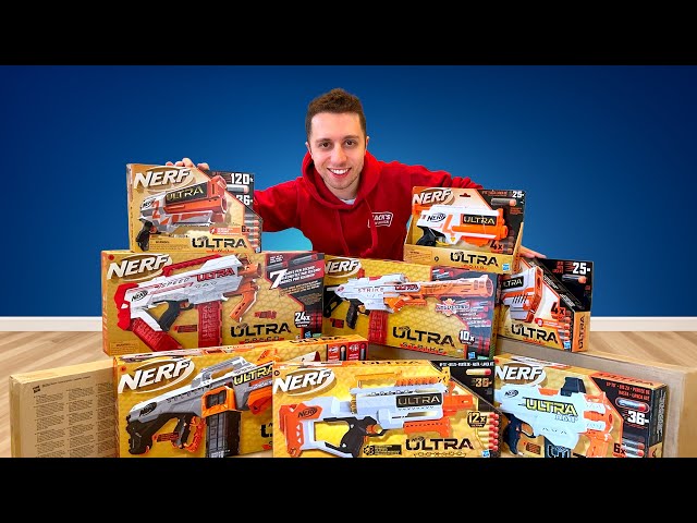 I bought EVERY Nerf Ultra!