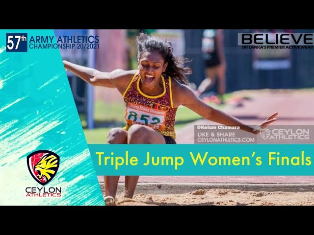 Triple Jump Womans Finals   Army Athletics Championship 2021 1 1