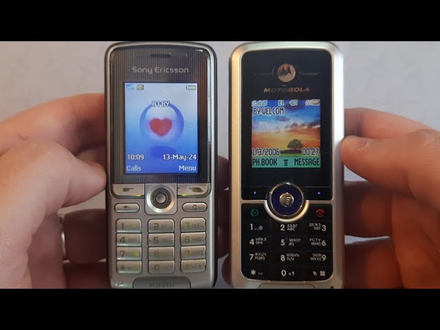 Incoming call & Outgoing call at the Same Time Sony Ericsson K320i + Motorola C168