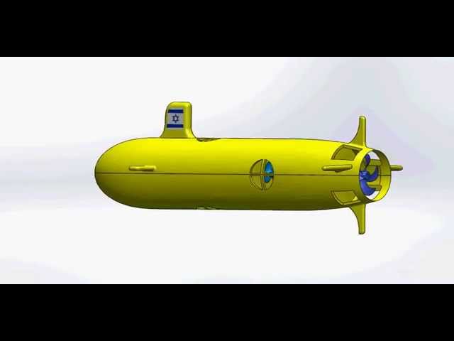 RC Submarine in SolidWorks