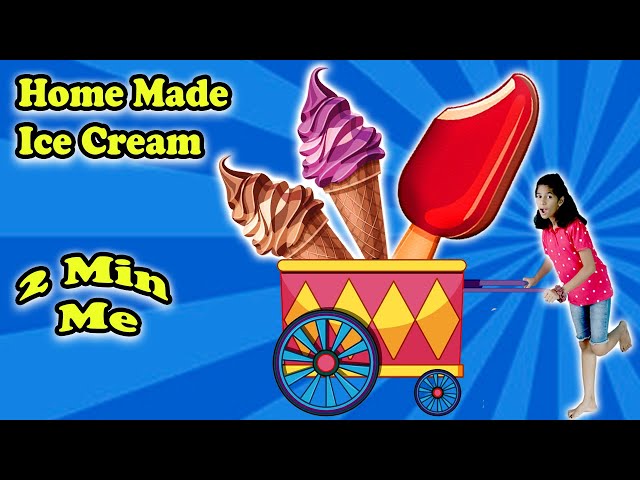 Pari Making Ice Cream In 2 Minutes | Making Fruit Ice Cream | Pari's Lifestyle