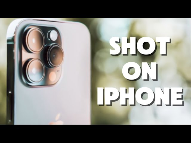How to shoot cinematic video on your iPhone.