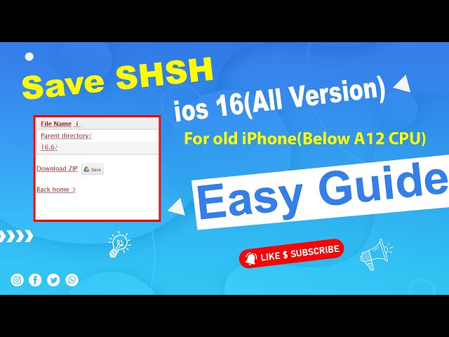 How to Save SHSH Blobs for iOS 16 (Easy Guide)
