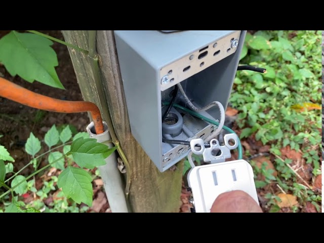 How To Install an Outdoor GFCI Outlet