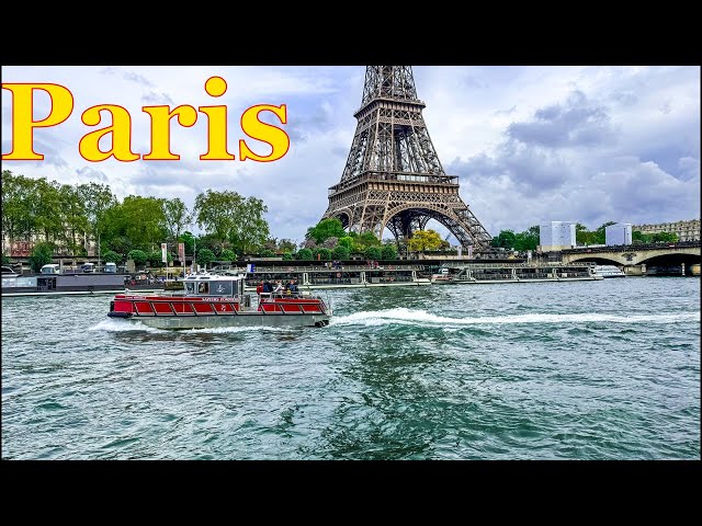 Paris, France🇫🇷 -  A walk around Eiffel Tower | Paris 4K | A Walk In Paris