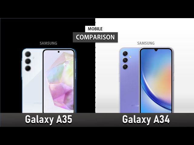 Galaxy A35 vs Galaxy A34