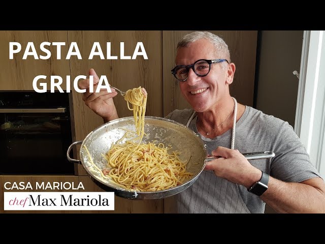 PASTA ALLA GRICIA Ricetta Originale | Chef Max Mariola