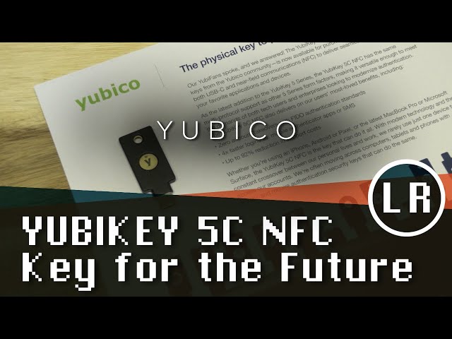 Yubikey 5C NFC: Key for the Future