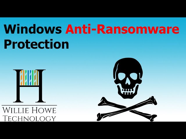 Free Windows Anti Ransomware Protection