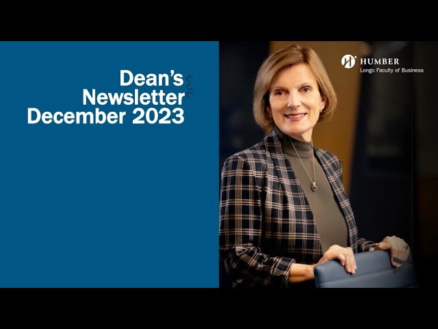 Business Dean's Newsletter - December 2023