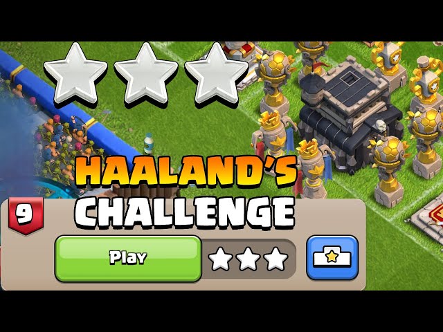 Easily 3 Star Noble Number within 2 min (Haaland Challenge)in Clash of Clans | Coc new event attack
