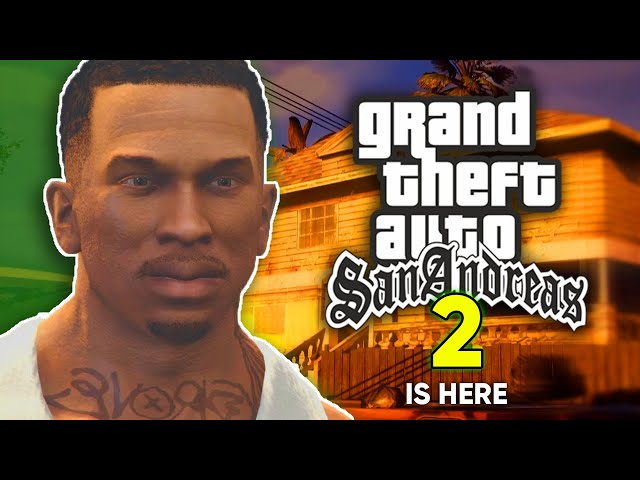GTA SAN ANDREAS in 2020 GRAPHICS WILL LOOK LIKE THIS! 😍😍... but we can't play it!