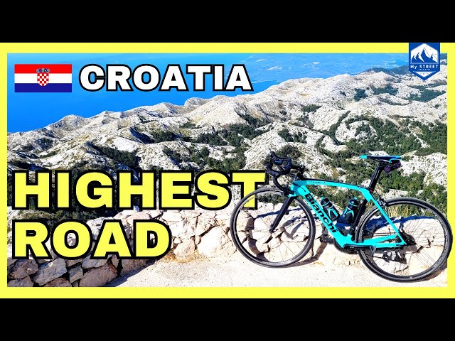 Cycling Croatia Highest Road : Sveti Jure climb & Biokovo Skywalk - Road cycling Makarska Riviera